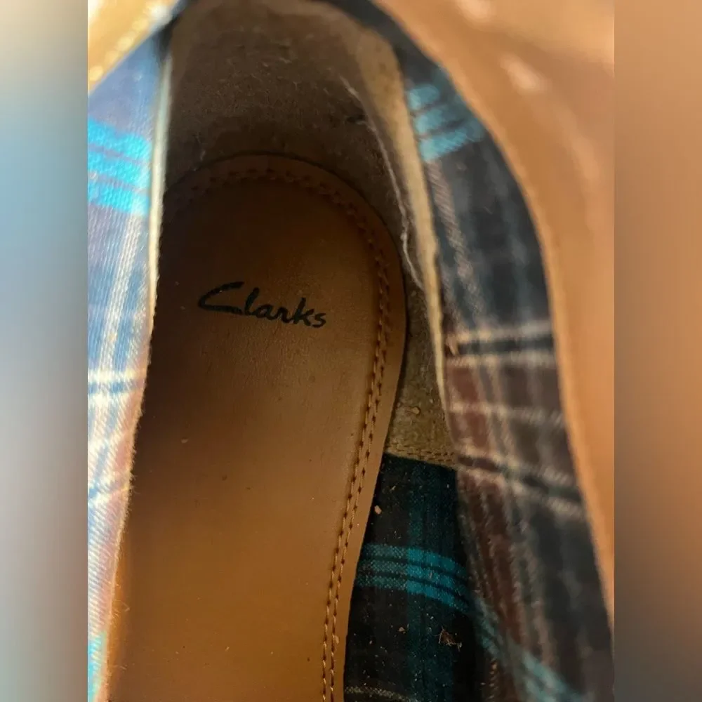 Clarks dark brown